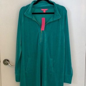 Lily Pulitzer Velour Dress NWT Size XXL